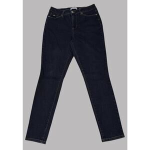 Nine West Women’s Cigarette High Rise Skinny Jeans Dark Wash Size 10